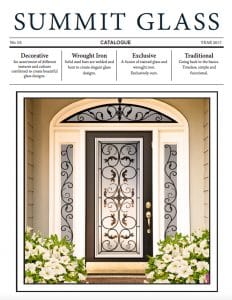 Wrought Iron Glass Entry Door Front Design Ideas Catalog
