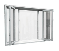 end vent slider window