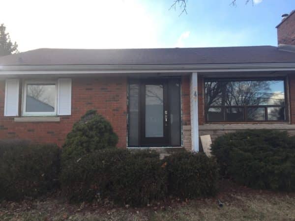 house with front exterior door