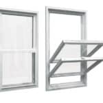 double hung window