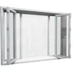 end vent slider window