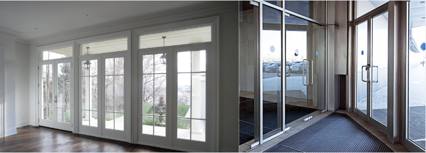 aluminium storm doors